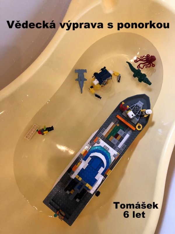foto LEGO na vodě 1392