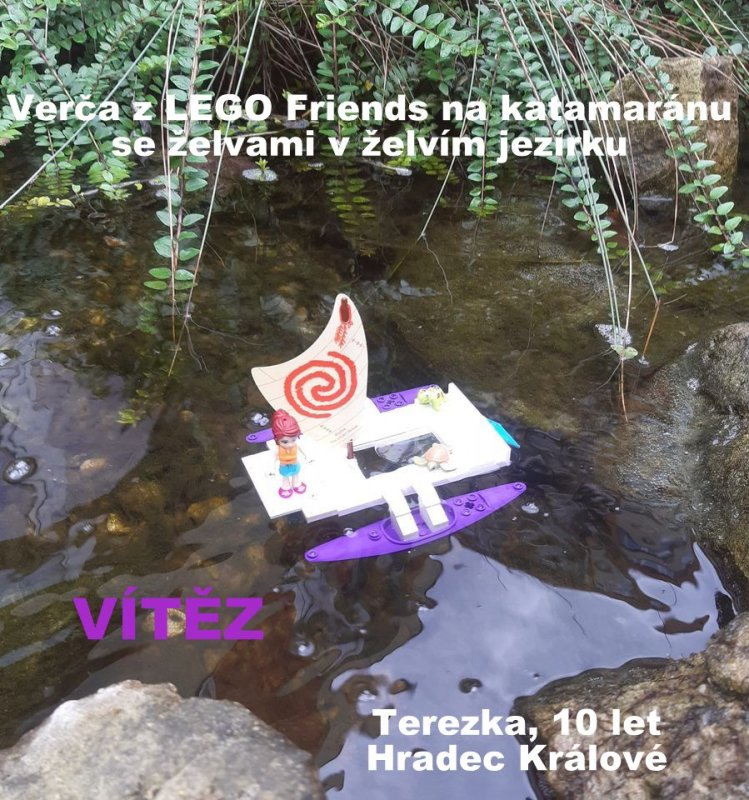 foto LEGO na vodě