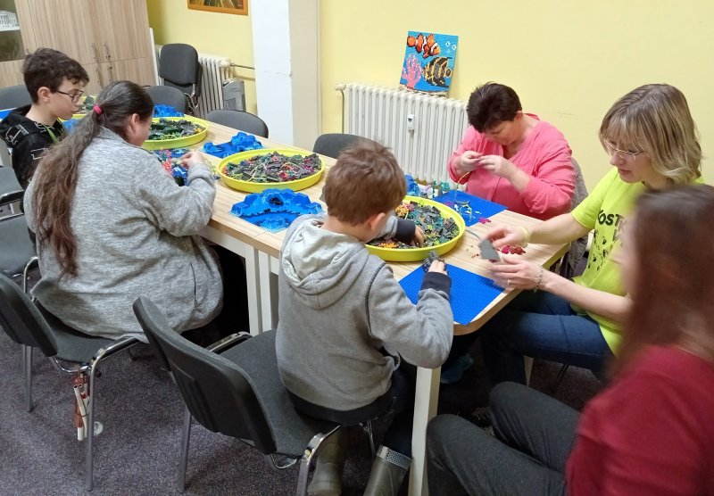 foto Kostkování v TyfloCentru MEZI NEVIDOMÝMI 10803