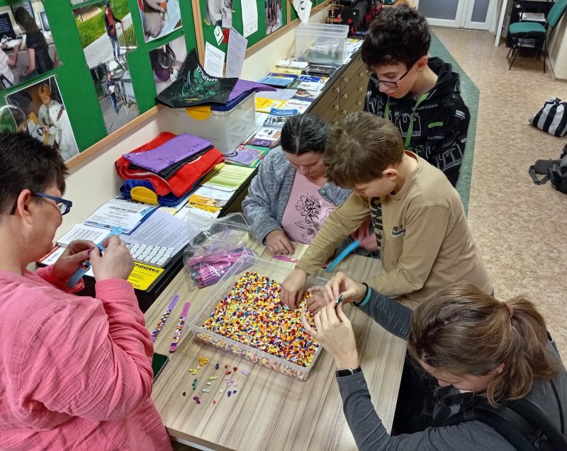 foto Kostkování v TyfloCentru MEZI NEVIDOMÝMI 10817