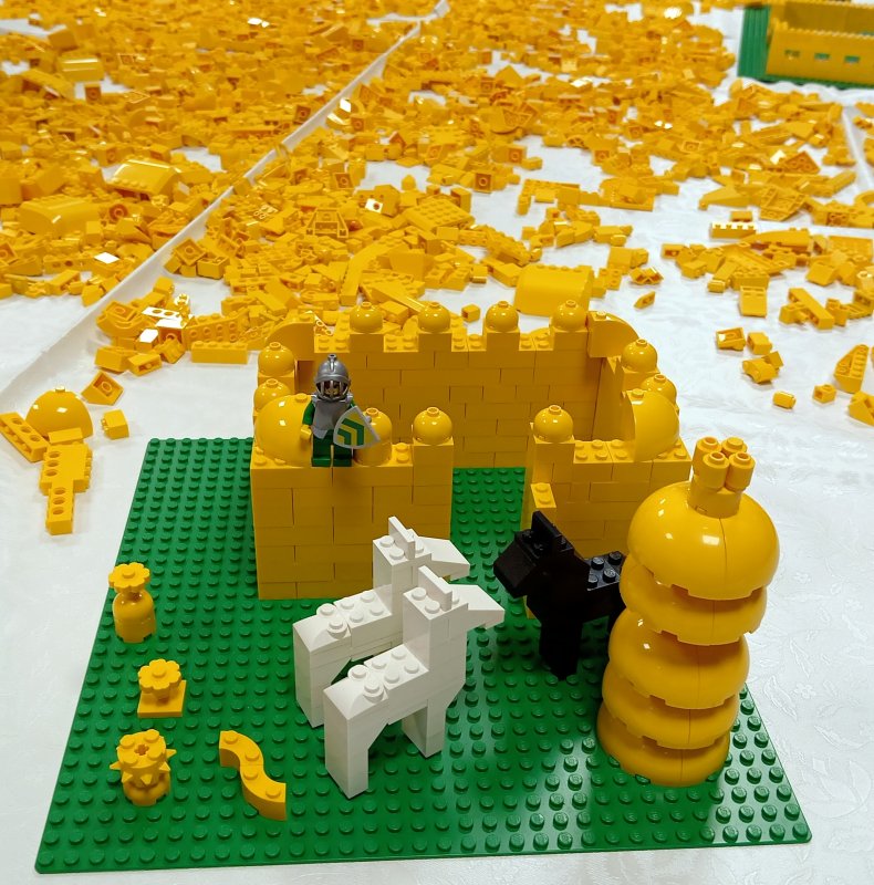 foto PRVNÍ LEGO HRADY ze 70. let 10914