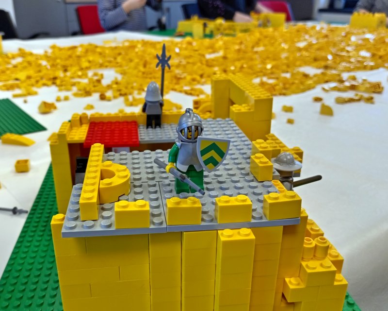 foto PRVNÍ LEGO HRADY ze 70. let 10931