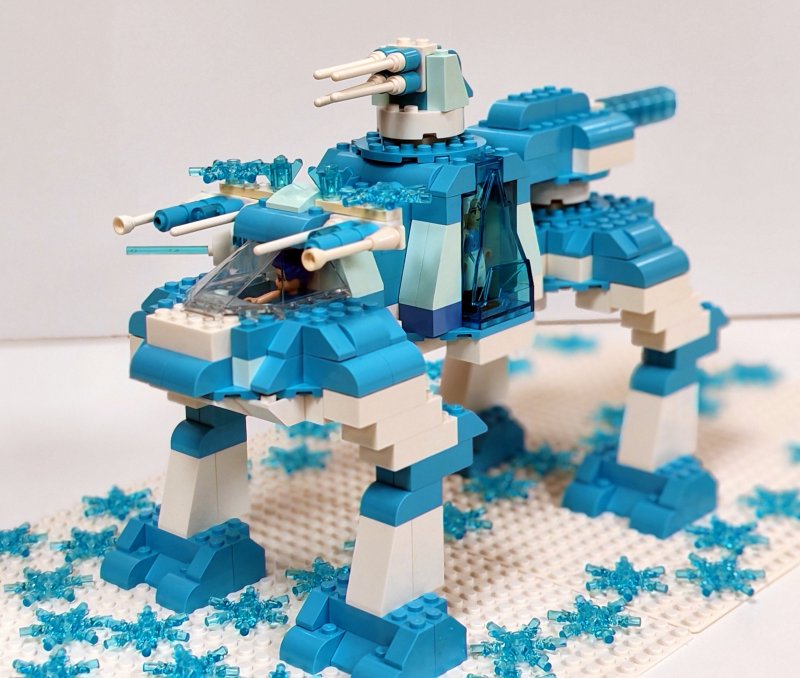 foto KOSTKY MEZI OBRAZY IX. Minecraft Winter + Frozen 19222