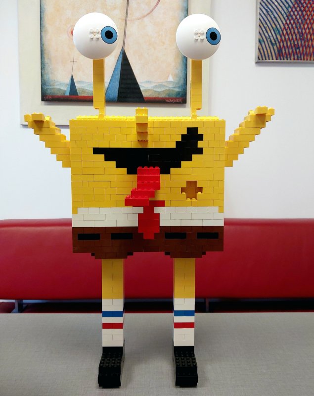 foto Tvoříme sochu SPONGEBOBA 19684