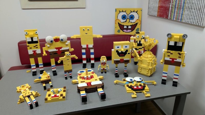 foto Tvoříme sochu SPONGEBOBA 19686
