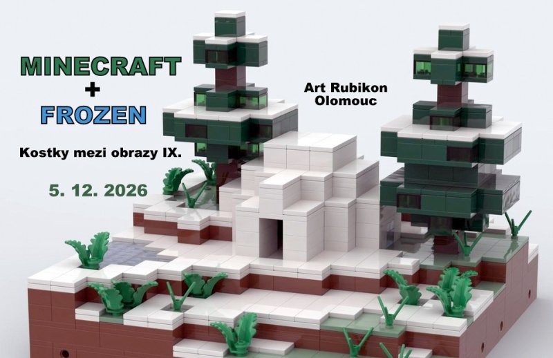 foto KOSTKY MEZI OBRAZY IX. Minecraft Winter + Frozen